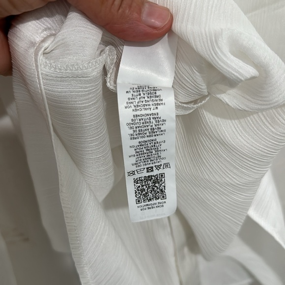 Brand new OSOS Design white Long sleeve shirts for men Size L - Picture 6 of 6